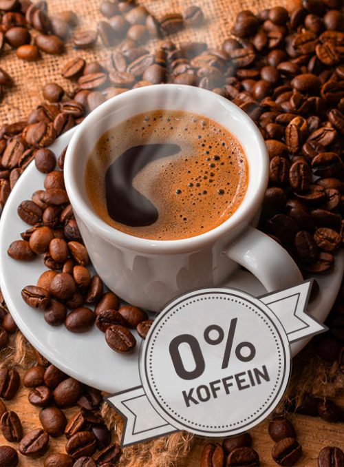 Entkoffeinierter Kaffee